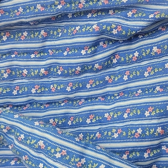 Blue Striped Women's Robe - Picture 4 of 9